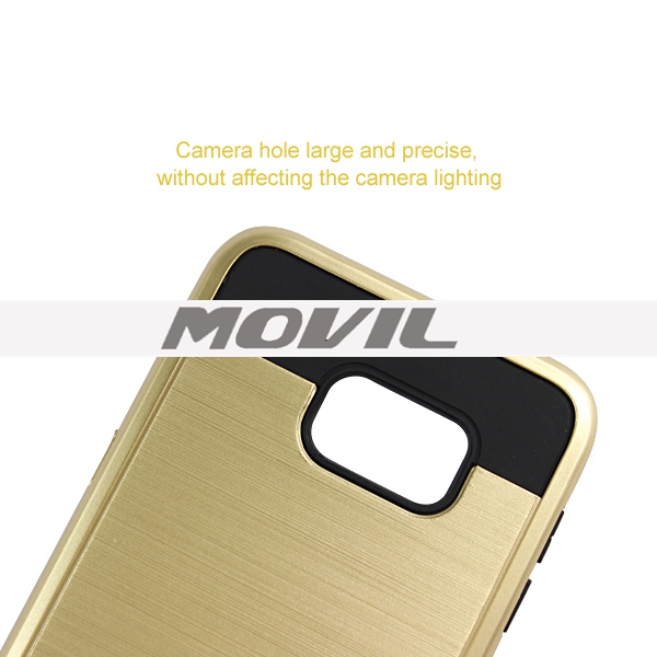 NP-2628 PU de TPU con ranura para tarjeta para Samsung Galaxy S6 Edge Plus-7